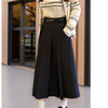 9/9奢姿大码女装2024秋季减龄百褶半松紧裙子胖妹妹时尚百搭半身裙9943491329 商品缩略图1