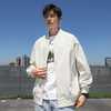 半身缘男装 秋季棒球领宽松简约百搭棒球服夹克2406 商品缩略图1