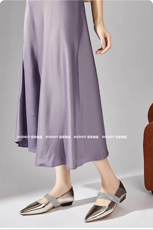 新品牛皮漆皮平底清新女单鞋789B43508（W） 商品图3