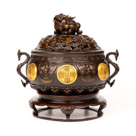 吉祥古法香炉 福禄聚宝缸