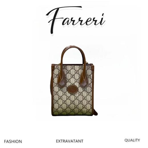 G家【莞产】GUCC*I  Retro系列迷你托特包！ 商品图0