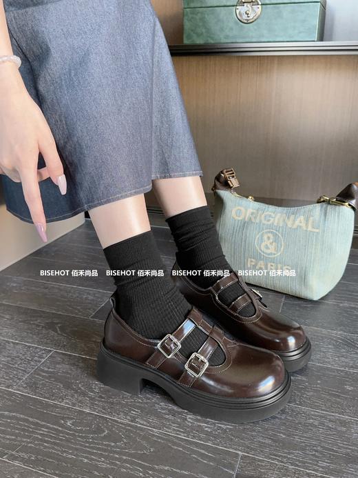 新品厚底少女系甜美增高乐福鞋689B43503（W） 商品图1
