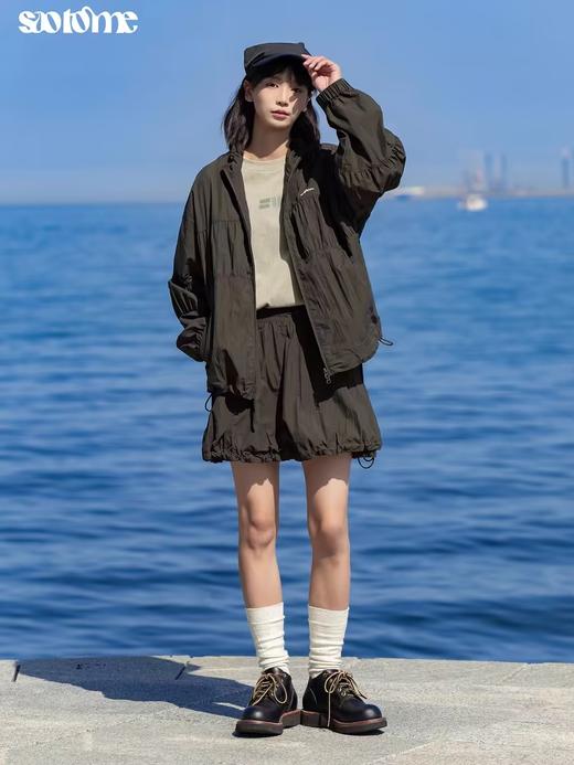 早乙女惠子saotome/STMWT242108/褶皱防晒夹克 商品图3