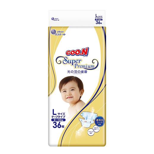 大王光羽环贴式纸尿裤 奢适透气尿不湿 商品图4