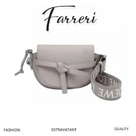 罗家字母肩带马鞍包，MiniGateDual手袋！BLYW