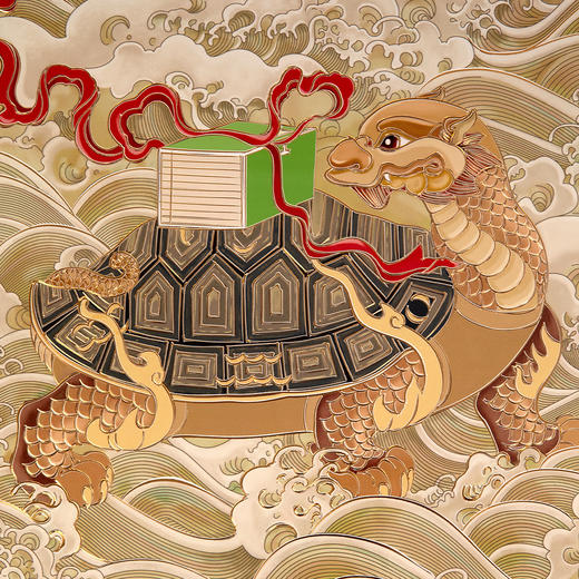 河图洛书 铜雕艺术画 商品图2