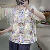 KDS-2526新中式醋酸马甲2024年秋季新款高档女装无袖刺绣盘扣上衣 商品缩略图2