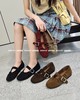 新品磨砂牛皮软底软面气质满满女单鞋T20B43523（W） 商品缩略图2