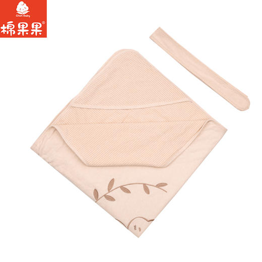 棉果果秋季新品春秋季男童女童彩棉卡通婴儿儿童被子抱被（90*90cm）M305550100042 商品图0