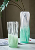 北欧风直筒渐变方口幻彩玻璃花瓶创意五角星口气泡瓶鲜花客厅装饰 商品缩略图14
