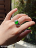 老坑玻璃种艳绿蛋面戒指   79999【4021909】 商品缩略图3