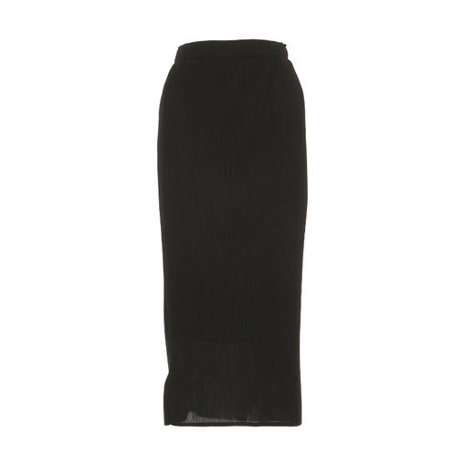 VIMAGE纬漫纪高腰包臀黑色显瘦半身裙秋季新款V2206808 商品图5