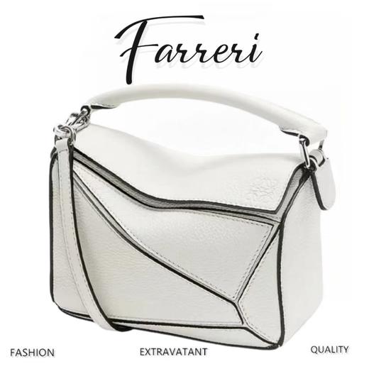 罗*威  经典 几何迷你手袋 单肩包 商品图0