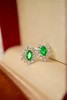 18K祖母绿耳钉0.7ct 商品缩略图1