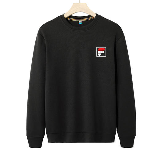 【新款DSK】大依优型大码印花长袖卫衣加肥加大肥佬休闲宽松透气上衣打底男士胖子 商品图0