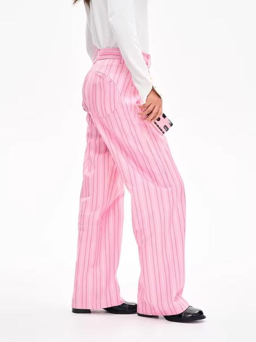 heris/H43120/条纹印花长裤 商品图2