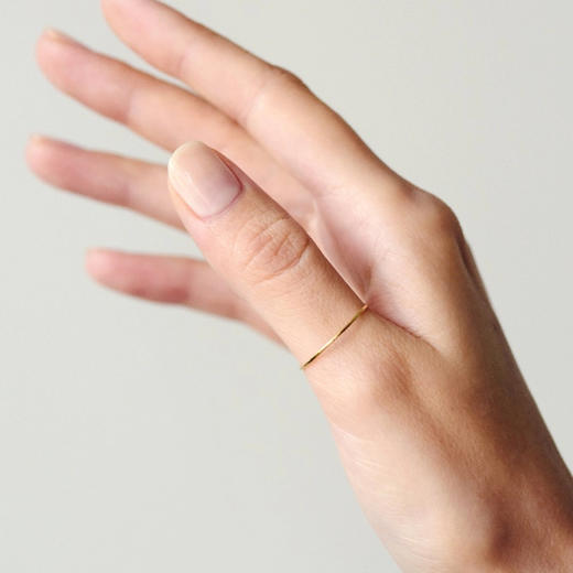 订购7周到｜ Monsieur-Anneau Olympe-素圈 叠戴 戒指［法国设计师］ 商品图2