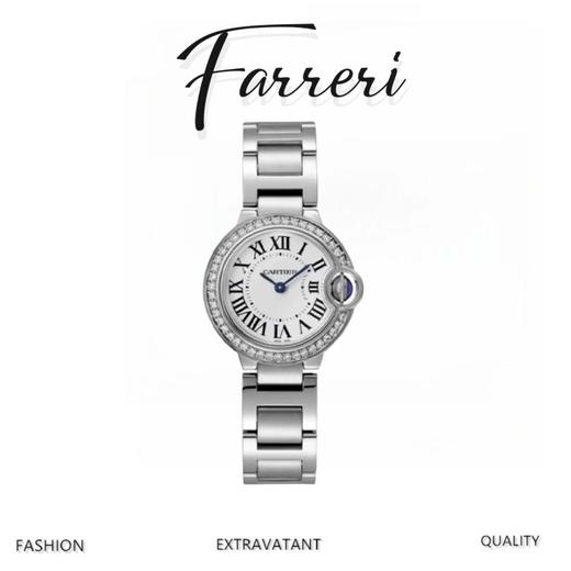 蓝气球33石英钢带（真钻） 商品图0