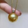 12-13mm钻石菲律宾金珠吊坠 商品缩略图2