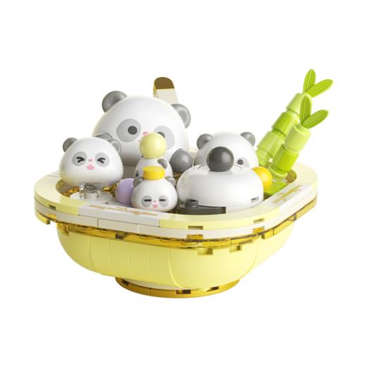 佳奇积木MK018熊猫糯叽叽汤圆 商品图1