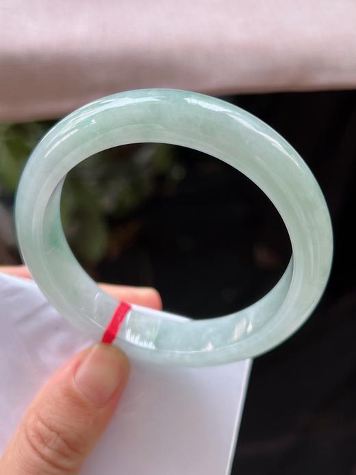 58正圈 飘花翡翠手镯 商品图4