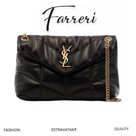 YL   LOULOU PUFFER 绗缝小羊皮云朵包，多尺寸，多色