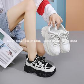 新品女士百搭增高休闲老爹鞋253B43543（W）