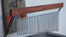 Nature Melody自然旋律排铃进口风铃摆件 立式超大风铃摆件