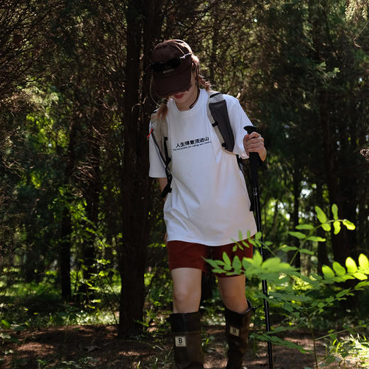 「独白」系列 白色T短袖恤 /「破产书店」系列  黑色T恤 纯棉落肩夏天宽松显瘦 OWSPACE 商品图12