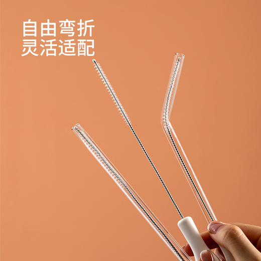 FaSoLa杯口缝隙清洗刷多功能清洁刷套装无死角吸管刷子保温杯盖刷 商品图4