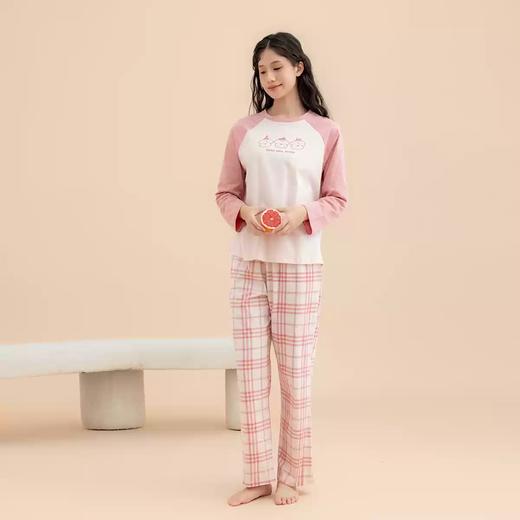 康妮雅女式长袖长裤套头套装 商品图1