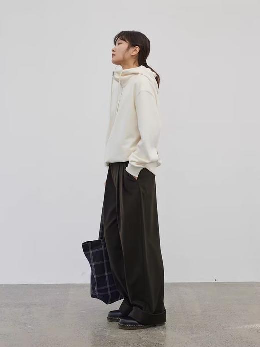 步履不停/3D15059C/拉链连帽卫衣 商品图3