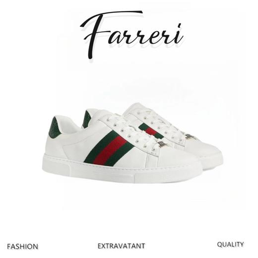 G家 新款小蜜蜂小白鞋 情侣款休闲运动鞋(HD) 商品图0