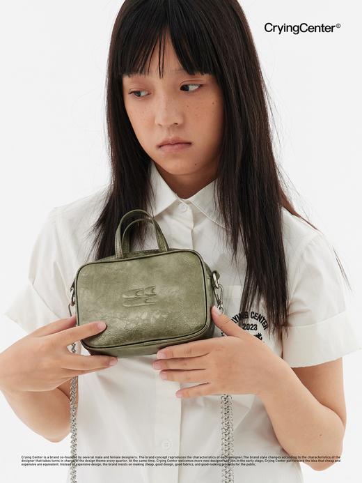 CryingCenter 金色方型波士顿豆腐钱包 哭喊中心 商品图1