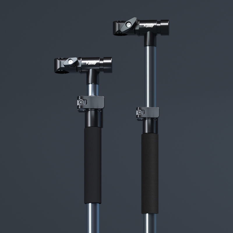 空钩悟道多功能万向调节伞杆 铝合金加粗防转多用途通用伞下杆