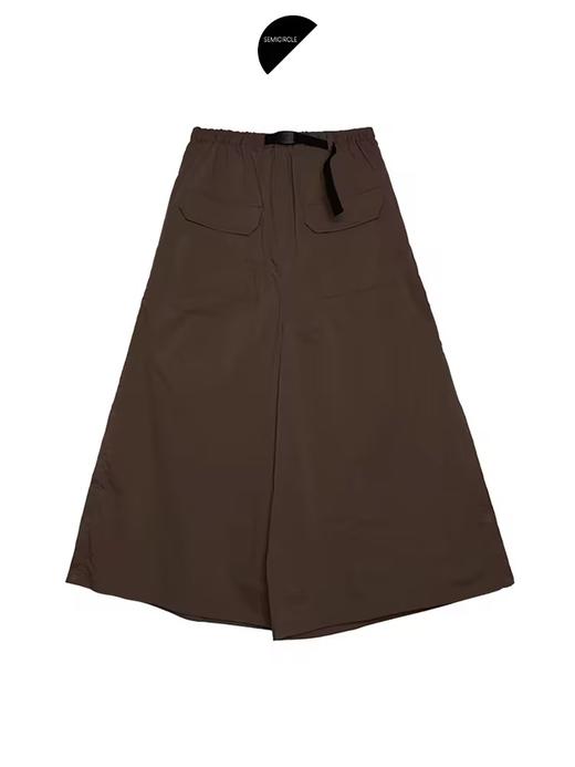 半圆/D24401474/暗格纹工装裙裤 商品图3