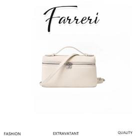 Loro Piana  通勤 牛皮手提斜跨包