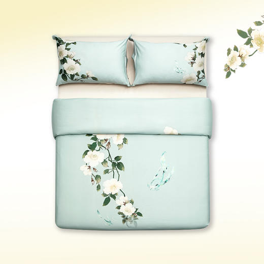 多喜爱山海经 60S新绒棉四件套 水中镜 商品图5