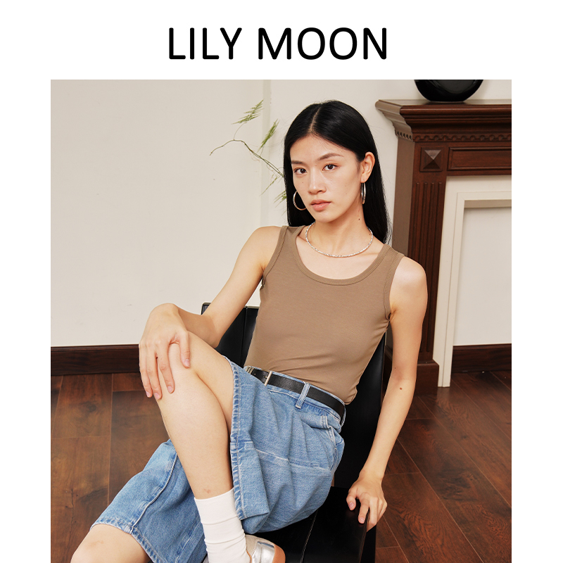 【91%天丝莱赛尔】LILYMOON 夏季新款云感天丝百搭背心打底经典内穿休闲
