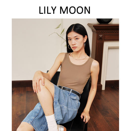 【91%天丝莱赛尔】LILYMOON 夏季新款云感天丝百搭背心打底经典内穿休闲 商品图0