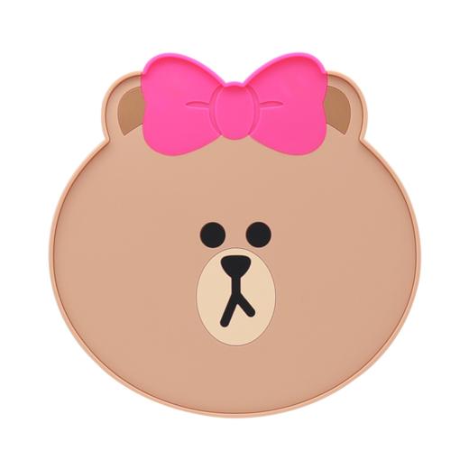 line friends 汽车防滑垫   熊美 商品图3