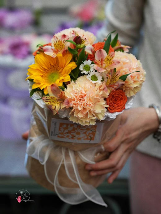【2024.教师节】迷你小香风花束59（配手提袋 现货，下单即可到店自提） 商品图8