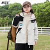 TZF-女童冲锋衣三合一可拆卸加绒外套新款中大童春秋装儿童风衣 商品缩略图2