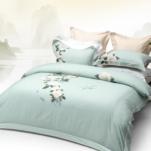 多喜爱山海经 60S新绒棉四件套 水中镜 商品图3