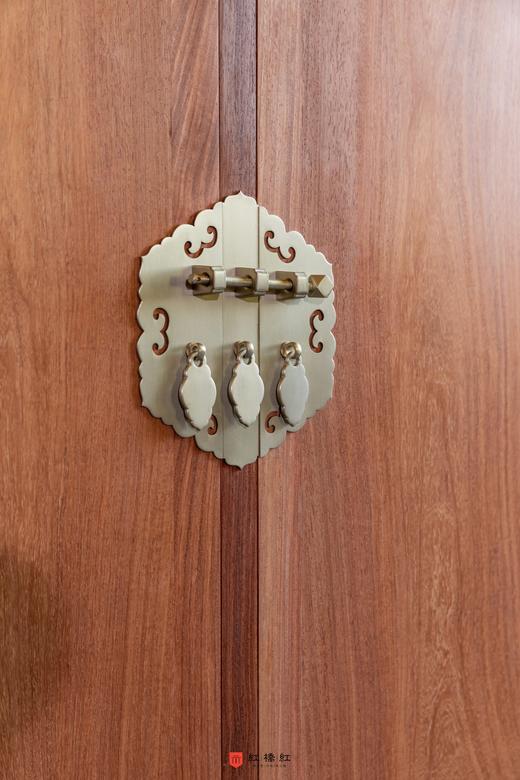 红桥红  家具严选  缅甸花梨（大果紫檀）【197 冰裂纹 方角柜】 商品图8