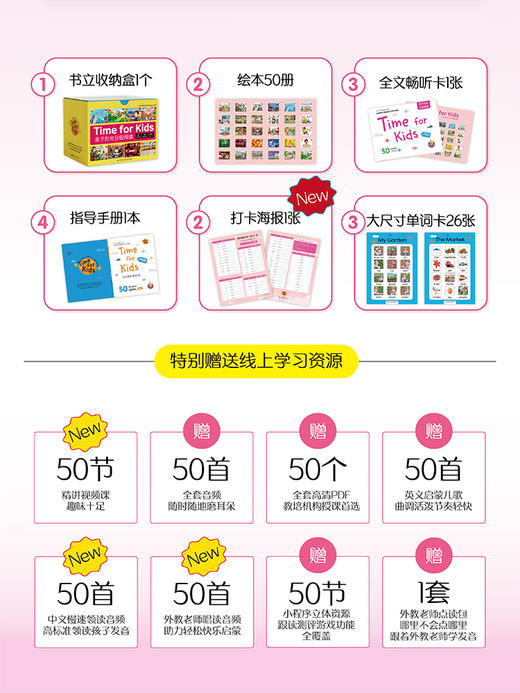 亲子时光威廉海尼曼分级阅读—GK预备级50册 商品图2