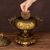 吉祥古法香炉 带座夔龙耳三足熏炉 商品缩略图6