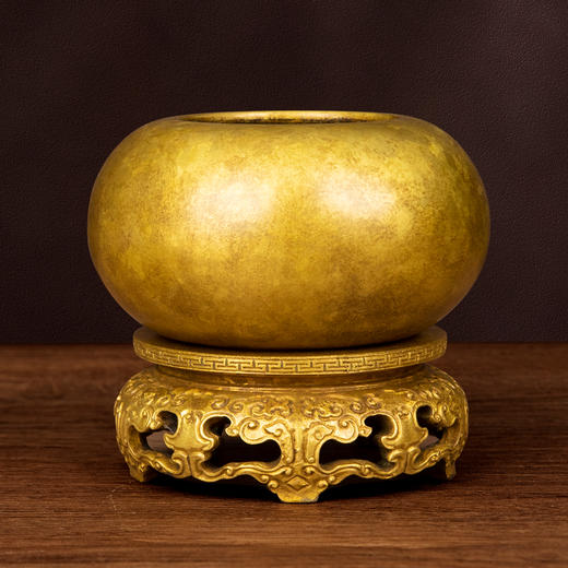 吉祥古法香炉 带座钵盂炉 商品图8