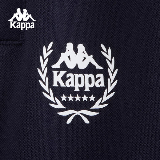 Kappa卡帕背靠背运动长裤女2024新款复古针织休闲裤子直筒裤女款K0E82AK24 商品图1