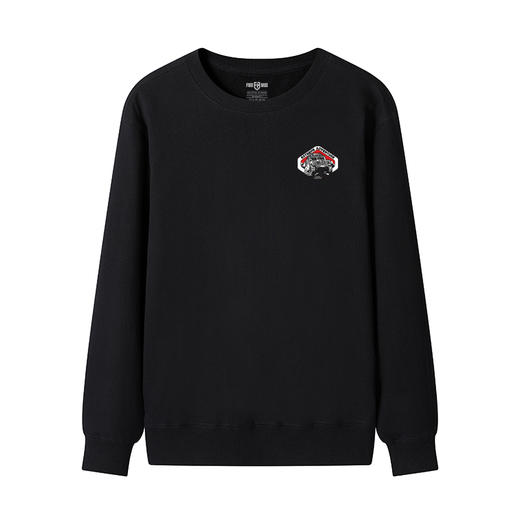 越野世界秋冬男士300克毛圈休闲卫衣经典卫士越野车攀爬图案印花 NMT-2179 商品图2